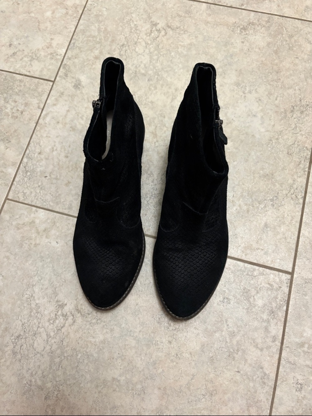Wittner Black Women's Ankle Boots - Sleek Suede Style